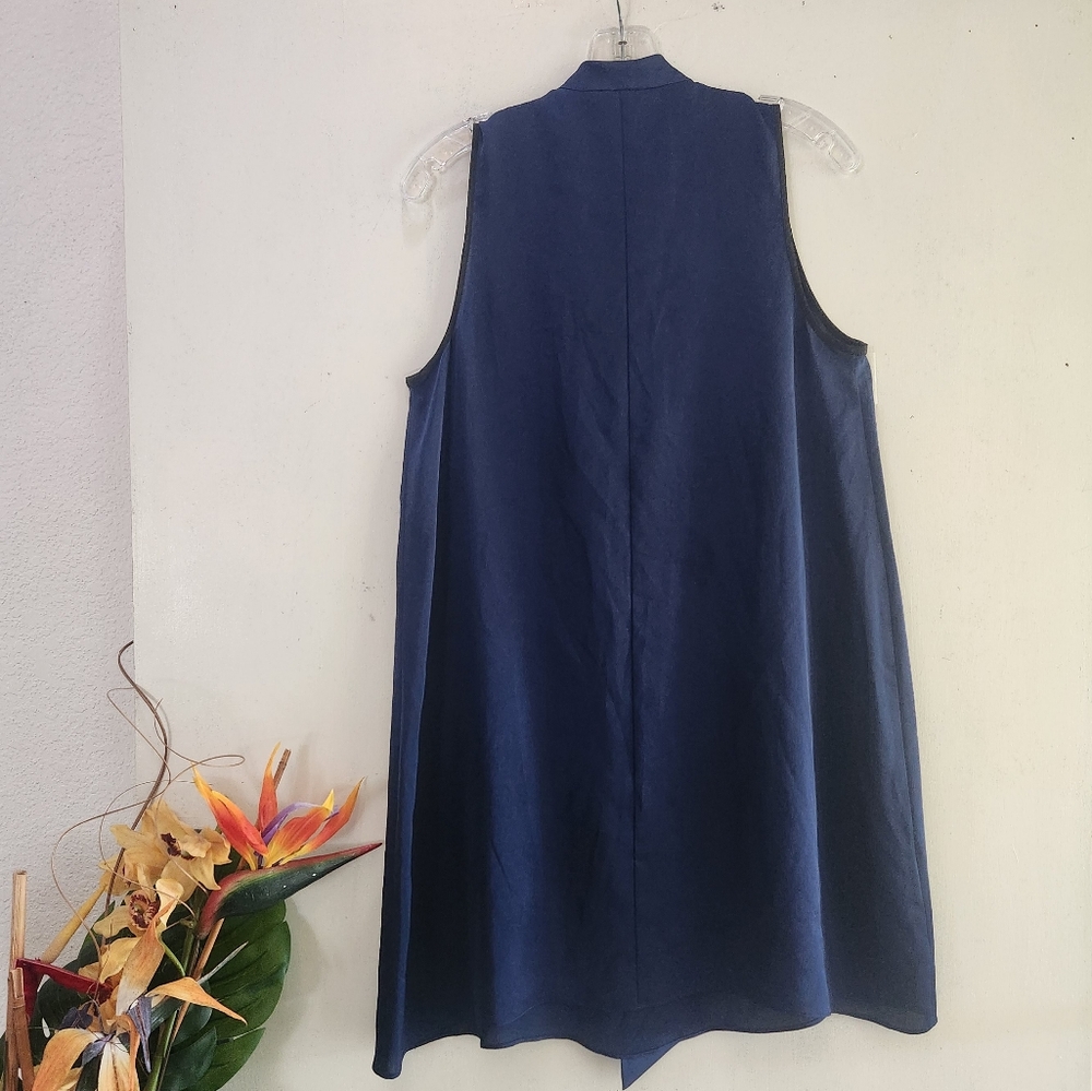 Bcbgeneration Euc Medium Spring Summer Sheer Navy… - image 5